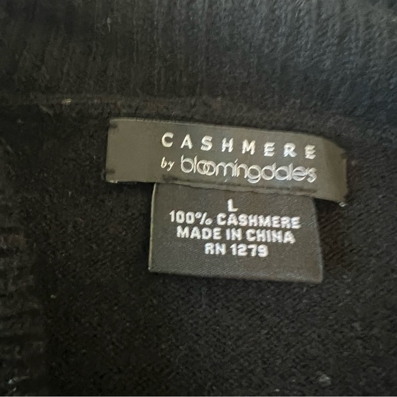 Bloomingdale's Black Cardigan Sweater - Picture 8 of 11